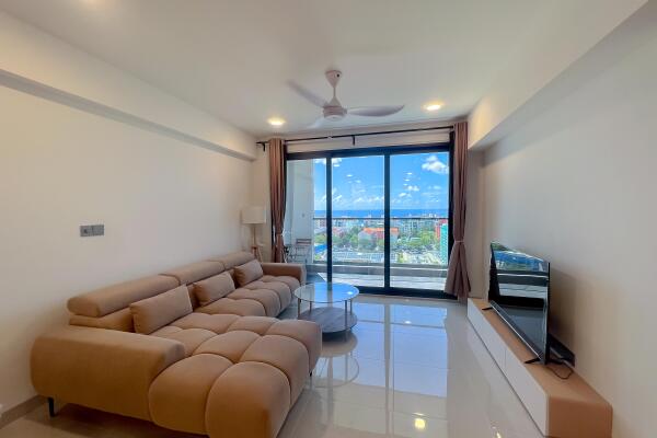 10th Floor 3BR Sunrise View Fully Furnished Apartment at Crystal Residence