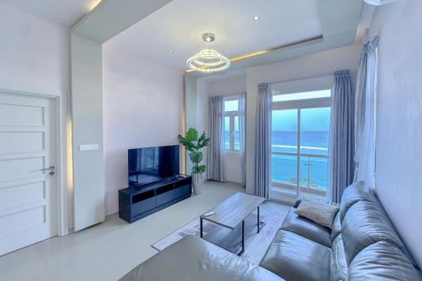 3BR Beachfront Fully Furnished Apartment