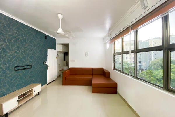 2+1 or 3BR Apartment in Male with Natural Lights in All Rooms Corner Unit facing Iskandharu School