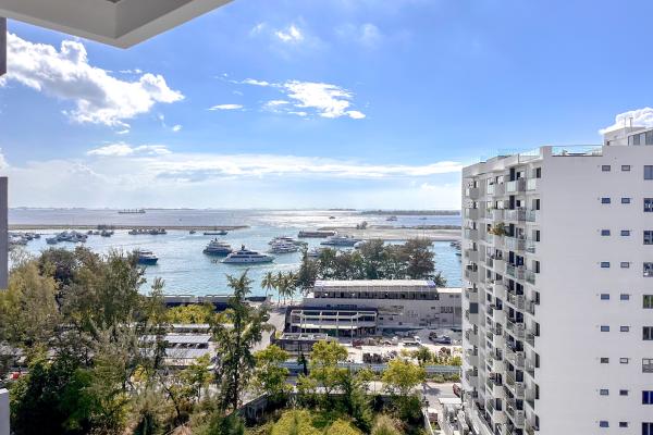 Modern 3-Bedroom Apartment with Expansive Balconies at The Gardens